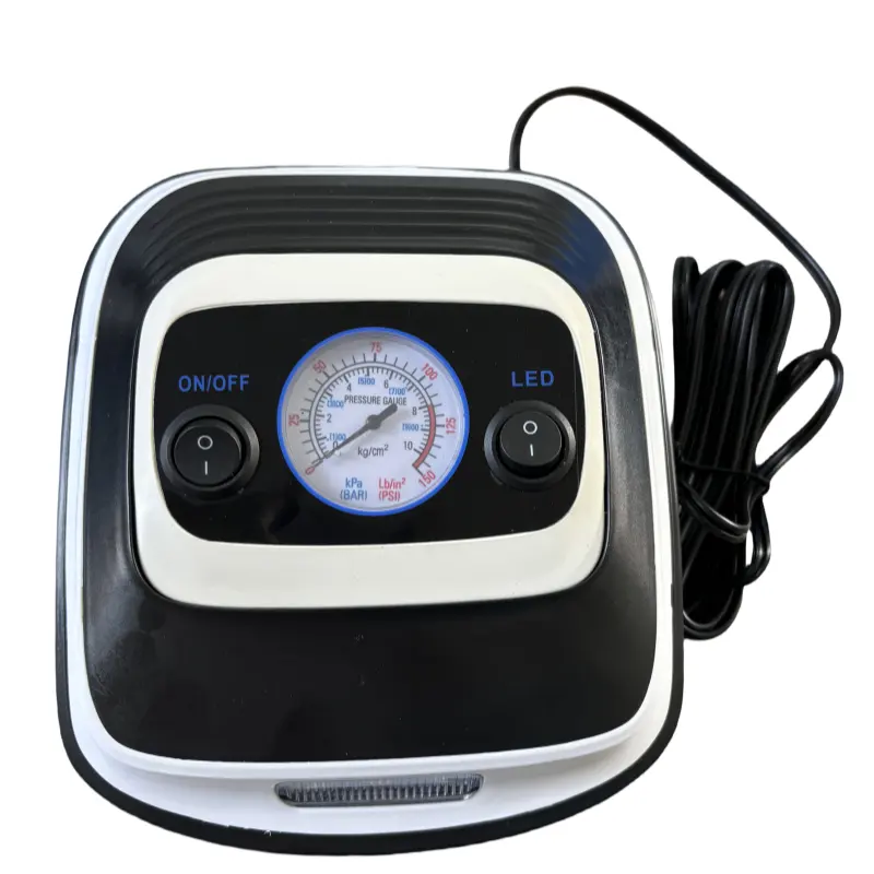 Portable Electric Car Air Digital Tire Inflator With Tyre Pressure Gauge