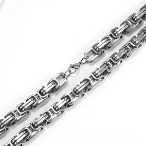 4MM-10MM Unisex emperyal zincir altın kaplama ile paslanmaz çelik sevimli tarzı ve numarası şekil/desen takı için - Product Image 4