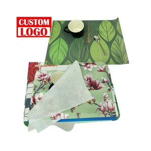 防滑定制尺寸40*30厘米乙烯基透明桌垫圆形餐垫 - Product Image 1
