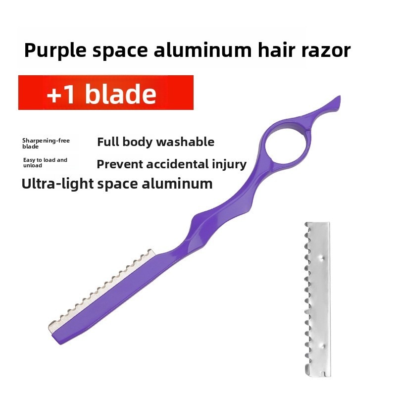 Purple - hair sharpener + 1 blade