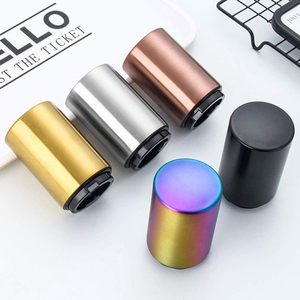 Customizable Premium Stainless Steel Automatic Beer <strong>Bottle</strong> Opener Portable Push Down Magnet Design Home Bar Use Customized Size - Product Image 6