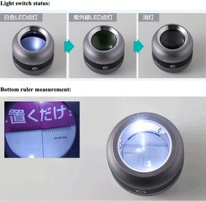 Lab-Chain LC05-MN010 1 Jaar Garantie Opladen Multi Lichtbron 10x Led Vergrootglas Microscoop Precisie Instrument Onderdelen - Product Image 5