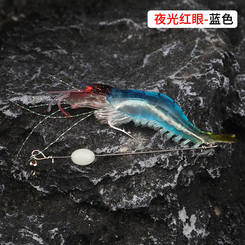 Crevette suspendue style classique ancien - bleu