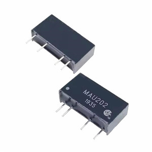 New original MAU202 SIP-4 Straight cutting 2W <strong>Input</strong> 5V <strong>output</strong> 12V Isolating IC power <strong>module</strong> - Product Image 1
