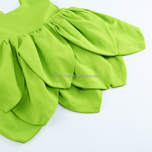 New Arrival Cosplay Tinkerbell TV Movie <strong>Costumer</strong> Kids Girls Fairy Green Tinker Bell Princess Party Dress for Halloween Christmas - Product Image 5