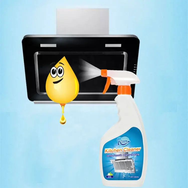 Voor Alle Doeleinden Chemische Reiniging Vloeistof Hardnekkige Olie Vlekken Schoner Vet Verwijderaar Voor Keuken