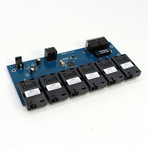 BYXGD-miniconvertidor de medios de fibra óptica, modo único, marcha atrás, POE, rápido, ethernet3fibra, 2RJ45, SFP - Product Image 2