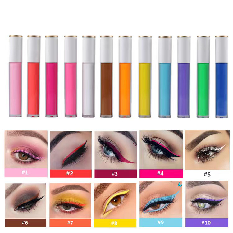 Private Label Black Liquid Waterproof Eyeliner Custom Logo FDA Approved 0