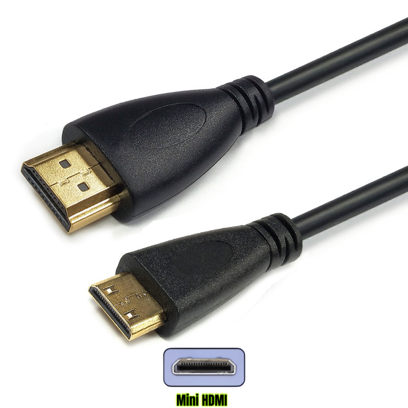 Mini HDMI vers HDMI --- Noir