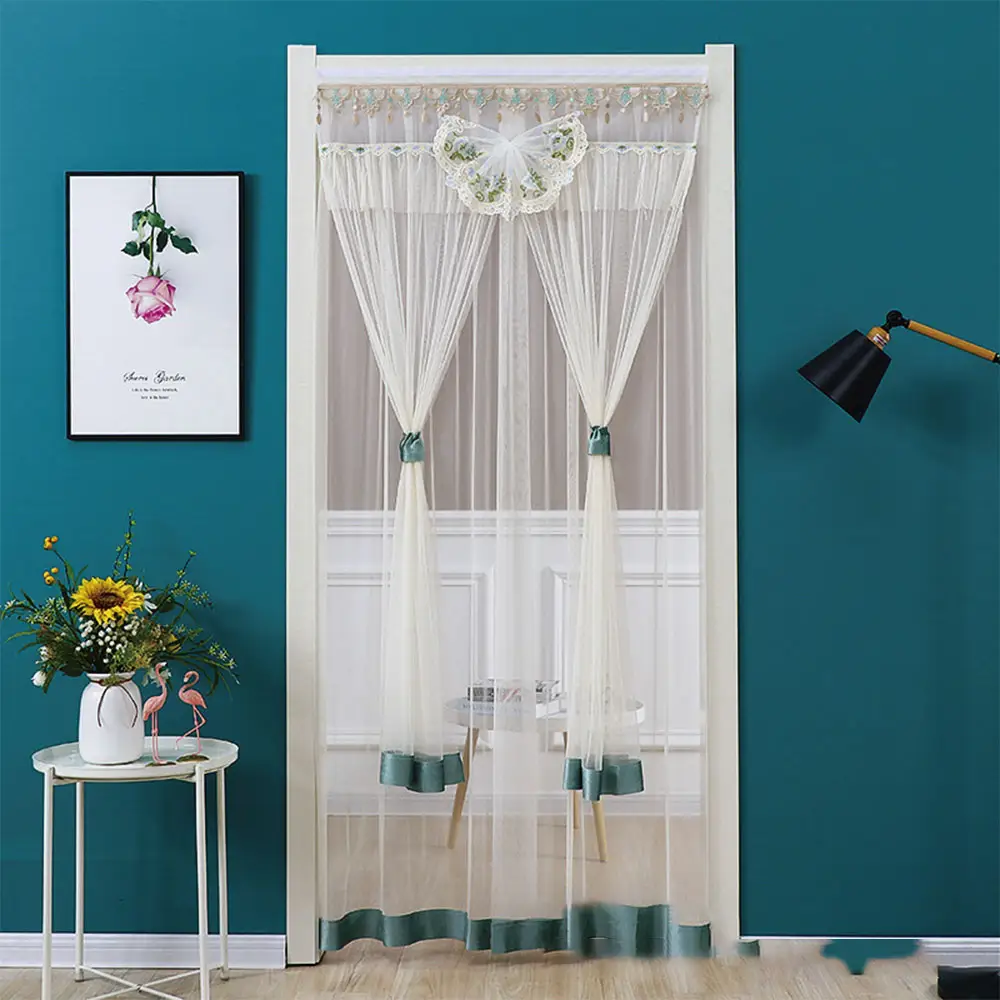 Ready Made Curtains Hotel Office Room Waterproof Drapery Drapes Blackout Door Window Treatment Sheer Curtain