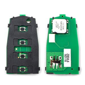 KEYDIY 3/4 düğme akıllı anahtar ZB serisi ZB04-3 ZB04-4 evrensel KD uzaktan araba anahtarı için KD900 KD900 + URG200 KD-X2 Mini KD anahtar - Product Image 5