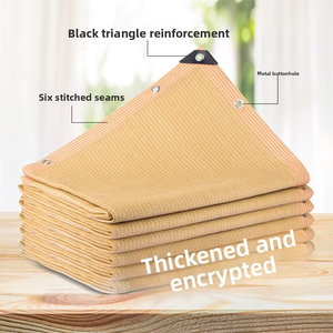 Vàng Vuông HDPE Dệt Vải Bóng Cho Vườn Patio Hình Chữ Nhật Dệt Kim Bóng Râm <span class=keywords><strong>Net</strong></span> Ngoài Trời Thể Loại Sản Phẩm-Bóng Buồm & Lưới - Product Image 2