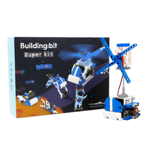 16 in 1 bina bit süper kiti Python ve Makecode programlama için eğitim robotu oyuncak microbit V1and V2 ile uyumlu