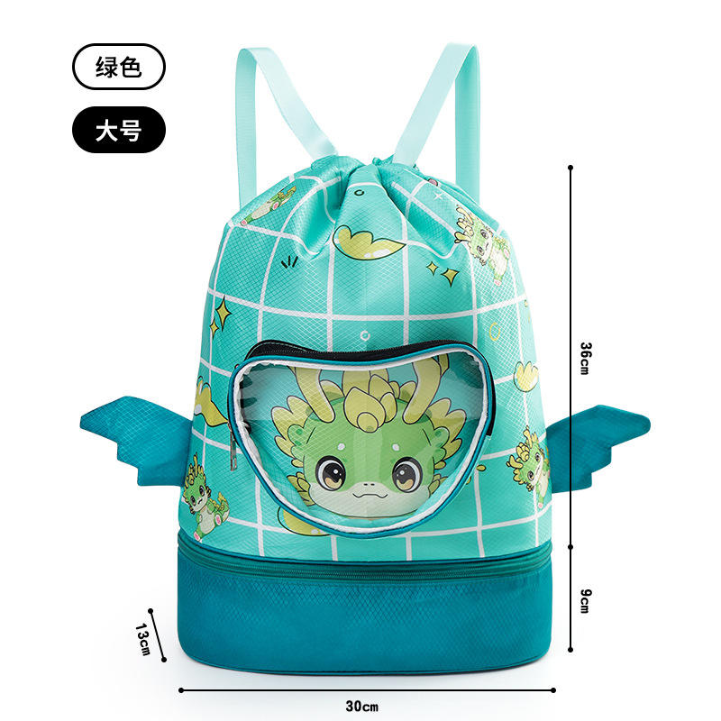 Mejorado gran dragón verde bebé