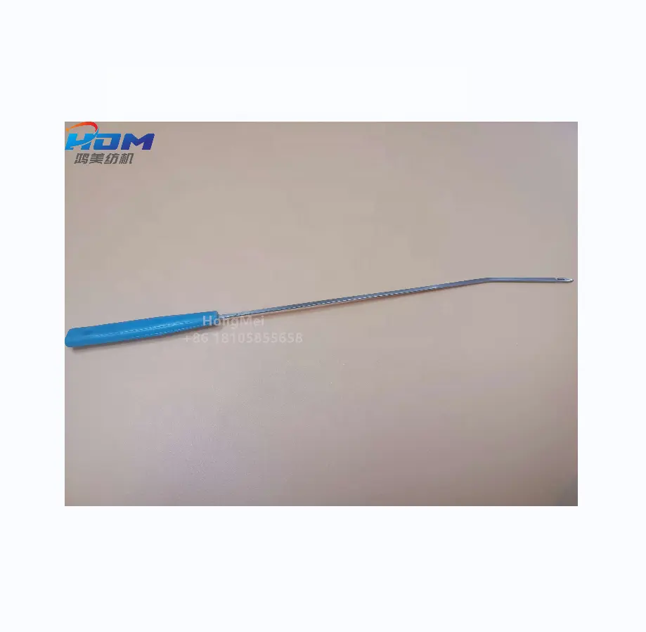 Loom Spare Parts Threading Yarn Hooks Curved Blade Hook Opening to the Outside for Textile Machine Tools Drawing in Hooks