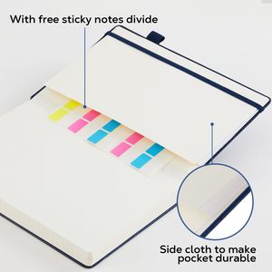 <strong>Notebook</strong> A5 Lined Leather Diary Hardcover 320 <strong>Pages</strong> Thick Diary Adult Work Writing Notes Study Travel <strong>Notebook</strong> - Product Image 5