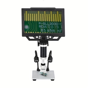 Microscopio electrónico personalizado, microscopio electrónico Digital de 9 pulgadas, reparación de teléfonos móviles, placa de circuito, ordenador - Product Image 1