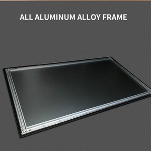 HTP 100&quot; 16:9 <strong>Fixed</strong> <strong>Frame</strong> 4k Hd Projector <strong>Screen</strong> Wall Mounted Metal Narrow <strong>Frame</strong> Anti Light Projector <strong>Screen</strong> - Product Image 5