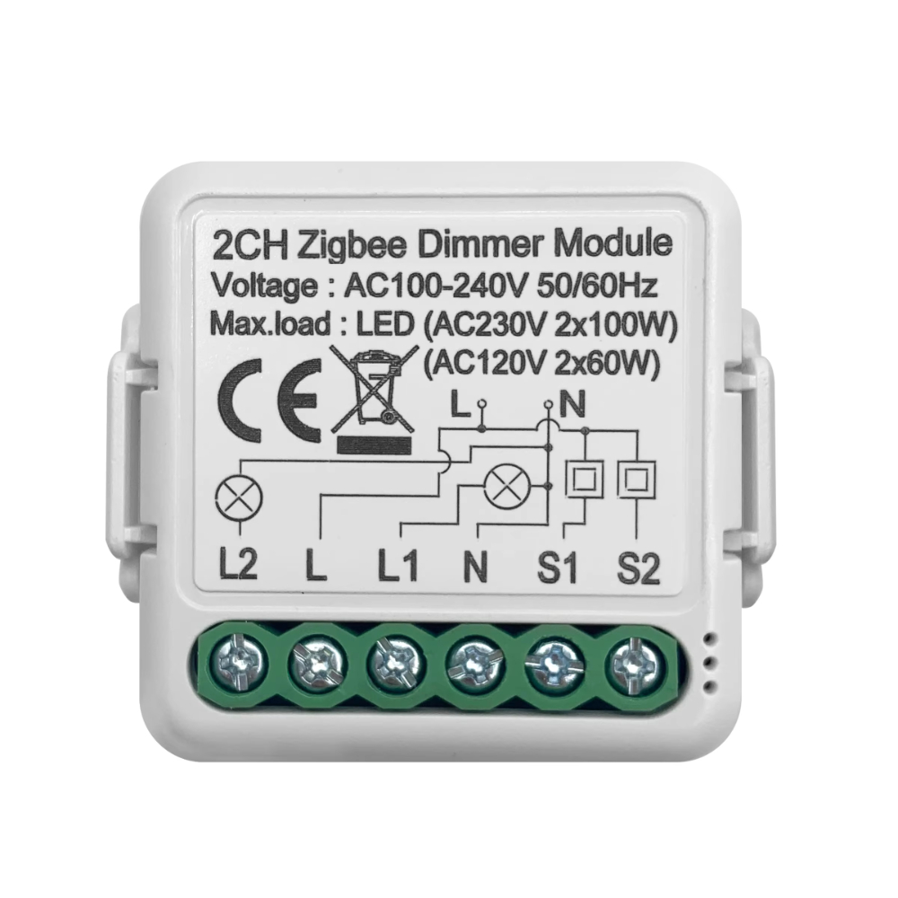 Wi-Fi Dimmer 2CH white