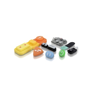 Teclas de interruptor de silicona y botones de goma Buen tacto para todo tipo de control remoto para equipos electrónicos - Product Image 6