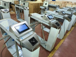 Shenzhen semiautomatico a vita alta Rfid meccanismo di controllo di accesso bidirezionale ingresso treppiede cancello del tornello - Product Image 5