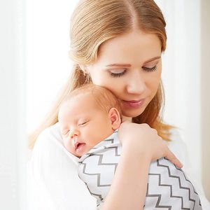 Bộ Quà Tặng Em Bé Mới Sinh Bộ 3 Gói Quấn Em Bé Bằng Vải Cotton, Túi Ngủ Có Thể Điều Chỉnh Cho Trẻ Sơ Sinh - Product Image 4