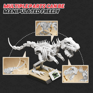 Khủng Long công viên xây dựng thế giới đồ chơi Jurassic khủng long khối xây dựng Set T Rex đuổi theo cảnh STEM giáo dục đồ chơi cho trẻ em - Product Image 5