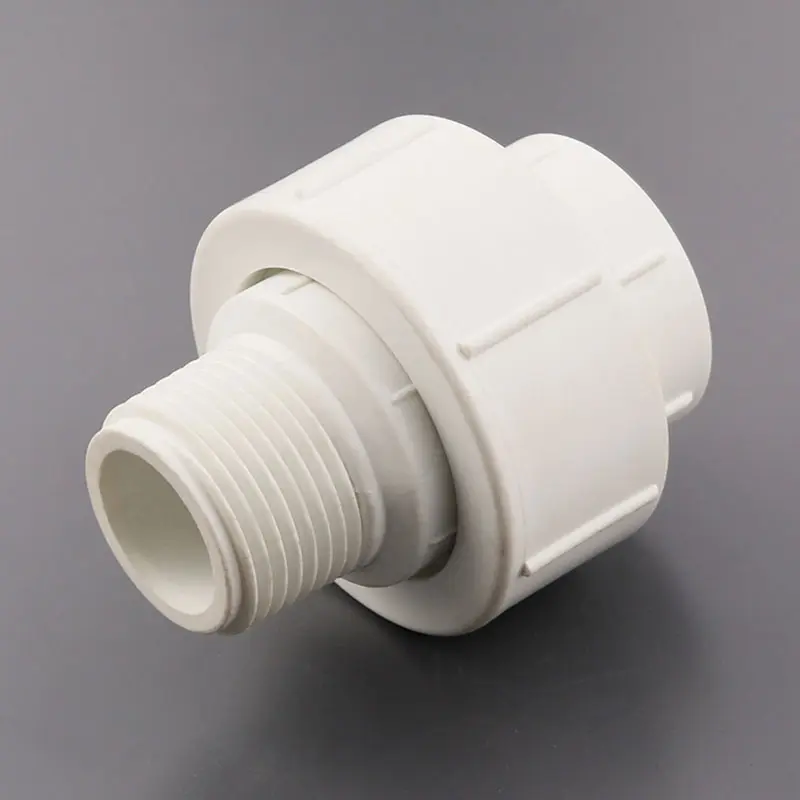Sam-uk di alta qualità PVC caldo raccordi per tubi di acqua unioni di plastica pvc raccordi per tubi union connettore