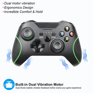 เกมแพดควบคุมการสั่นสะเทือนแบบไร้สาย2.4กิกะเฮิร์ตซ์สำหรับ Xbox One คอนโซลวิดีโอเกมล่าสุดที่เข้ากันได้กับ Xbox 1S X consola - Product Image 2