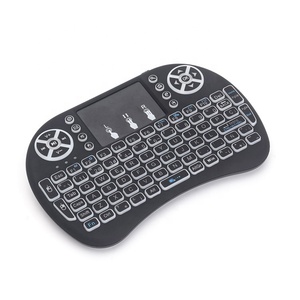 Factory 2.4G I8 Mini Wireless <strong>Keyboard</strong> &amp; Air Fly Mouse Backlit English Russian Spanish French Remote <strong>Control</strong> for Android TV Box - Product Image 3