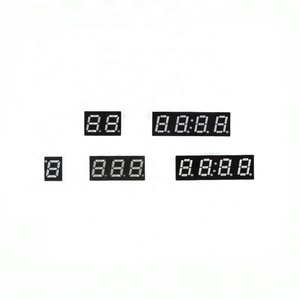 10 pz Display a LED digitale a tubo da 0.28 pollici 7 segmento 1/2/3/4 Bit Clock Digit rosso comune anodo catodico - Product Image 2
