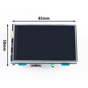 3,5 "3,5-Zoll-LCD-Display LCD-Touchscreen-Anzeige modul mit Raspberry Pi 3B 4B-Adapter Raspberry Pi-kompatibel