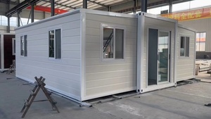 Casa contenedor de edificio modular expandible prefabricada en diversos diseños Optimiza el espacio de oficina temporal hecho de acero - Product Image 2