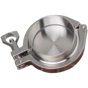 WZ ชุดปลอกโลหะสเตนเลสสตีล304 316,ชุดปลอกโลหะแบบตาบอด3A ชุดปลอกโลหะแบบ Tri Clover 3A SMS - Product Image 5