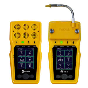 Yaoan工場卸売売れ筋メタンガス検出器マルチガスモニター6-in-1 CO/CO2/O2/H2S/VOC/CH4ポータブルガス検出器 - Product Image 5