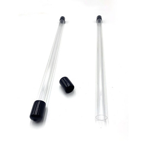 Özelleştirilmiş 15ml 30ml 40ml 50ml düz yuvarlak Pet plastik paket depolama için kap ile Test tüpü - Product Image 4