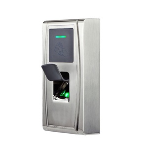 Zk ma300 מתכת חיצונית עמיד למים מתכת חכמה מנעול בקרת טביעות אצבע ביומטרי