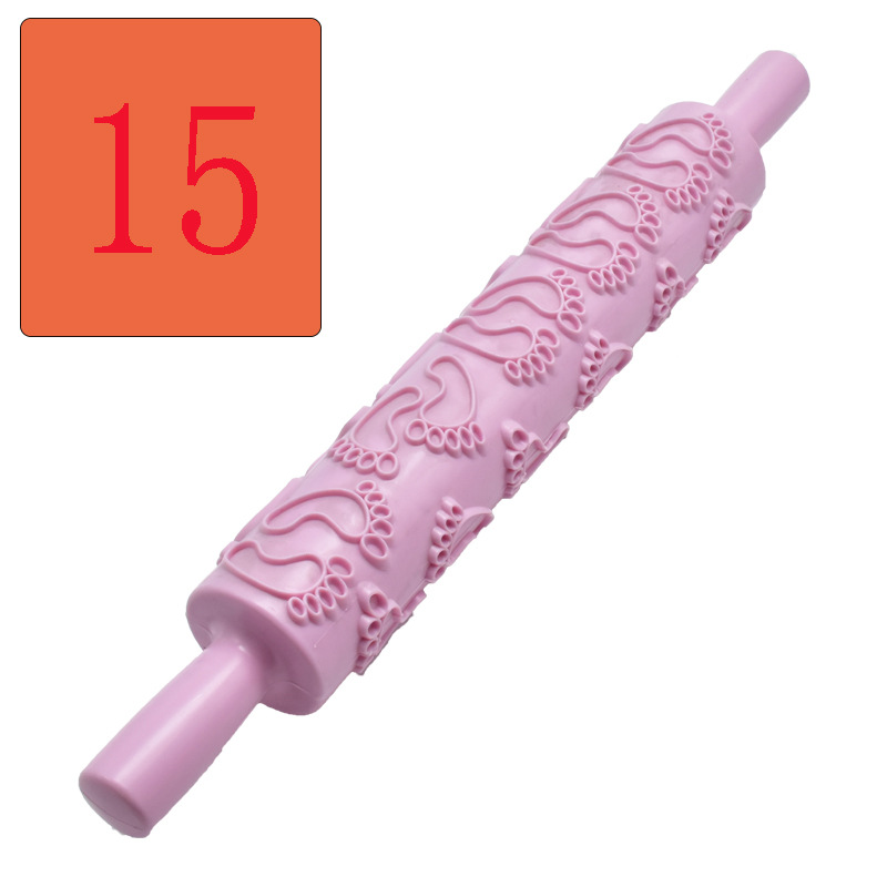 Impronte di piedi rosa chiaro