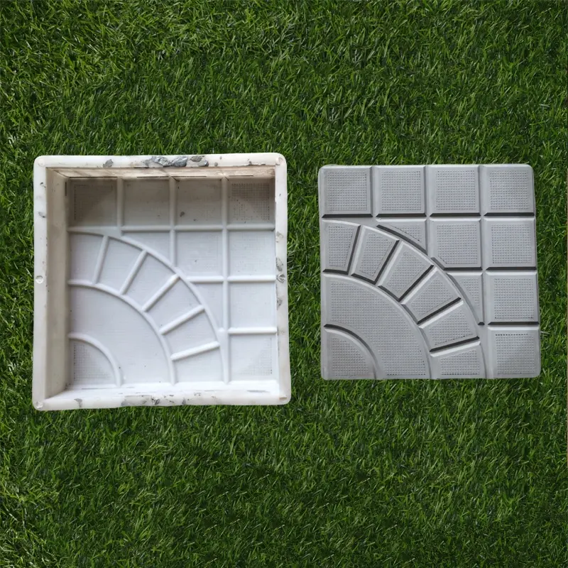 Borracha plástico bloco pavimentador molde, para chão de concreto telhas pavimentador pedra molde