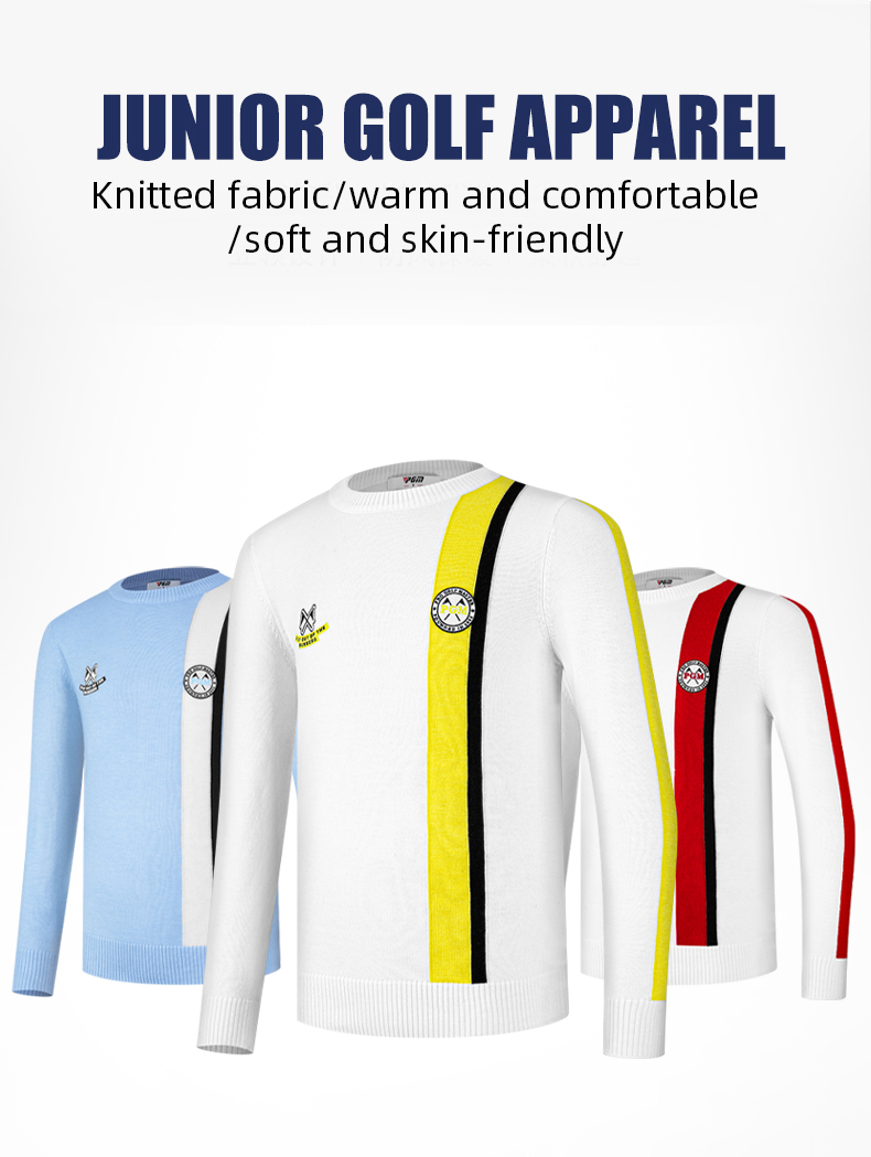 PGM YF504 boys golf bottom sweater manufacturer kids wholesale golf