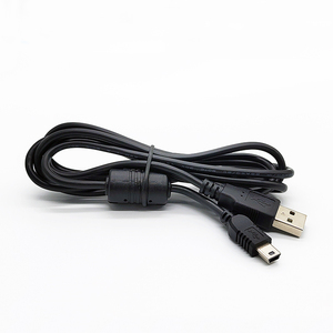 迷你B 5针至USB 15/25英尺，用于充电适配器，带铁氧体芯电缆迷你5针USB电缆5针电缆 - Product Image 4