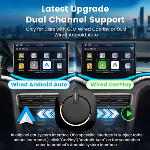 3in1 Carplay ai hộp gương liên kết Snapdragon 8-core Dongle Youtube mirrorlink sem fio Android Auto USB mirrocast hộp cho Apple - Product Image 6