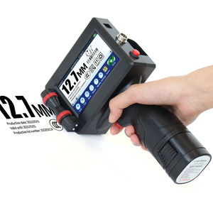 Impressora Impressora Jato De Tinta Industrial Alimentos Handheld Tinta Validade Data Impressora Máquina Codificação Digital Uso Rápido Seco Cartucho De Tinta
