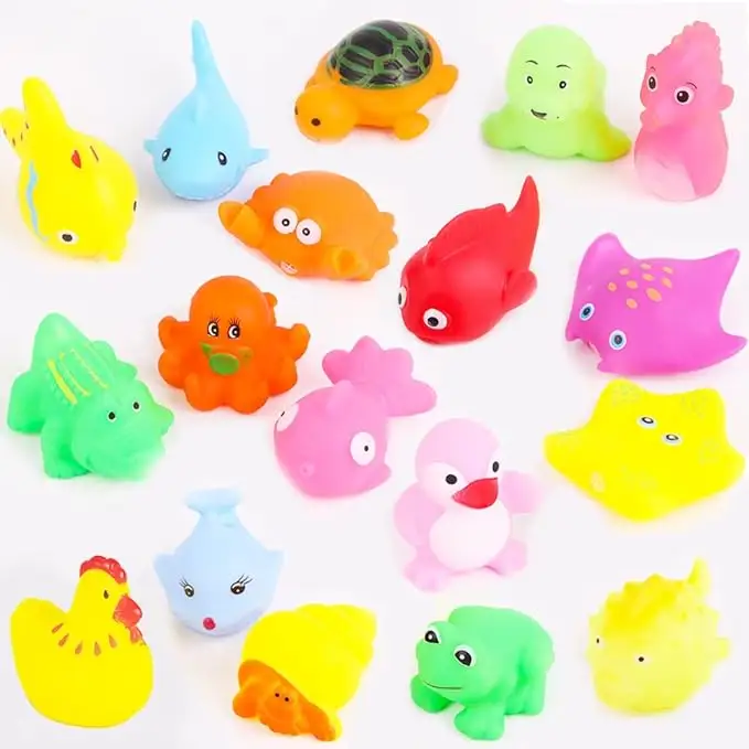 최고 판매 마그네틱 플라스틱 플로팅 욕조 물 샤워 풀 장난감 물고기 유아 색 바다 동물 선물 낚시 수영장 장난감