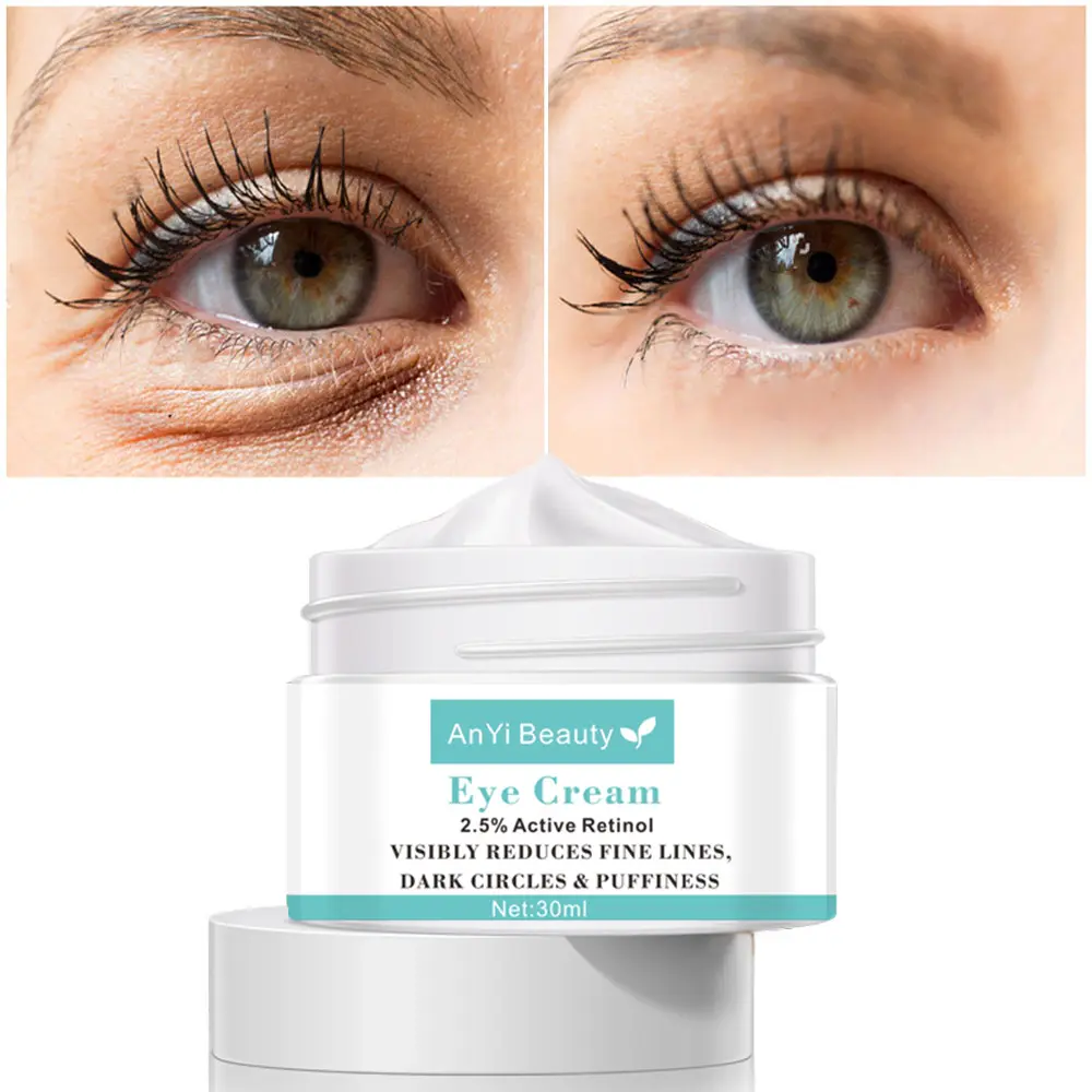 Soins de la peau efficace supprimer les poches sous les yeux crème estompe les rides éclaircir Anti poches cernes crème pour les yeux