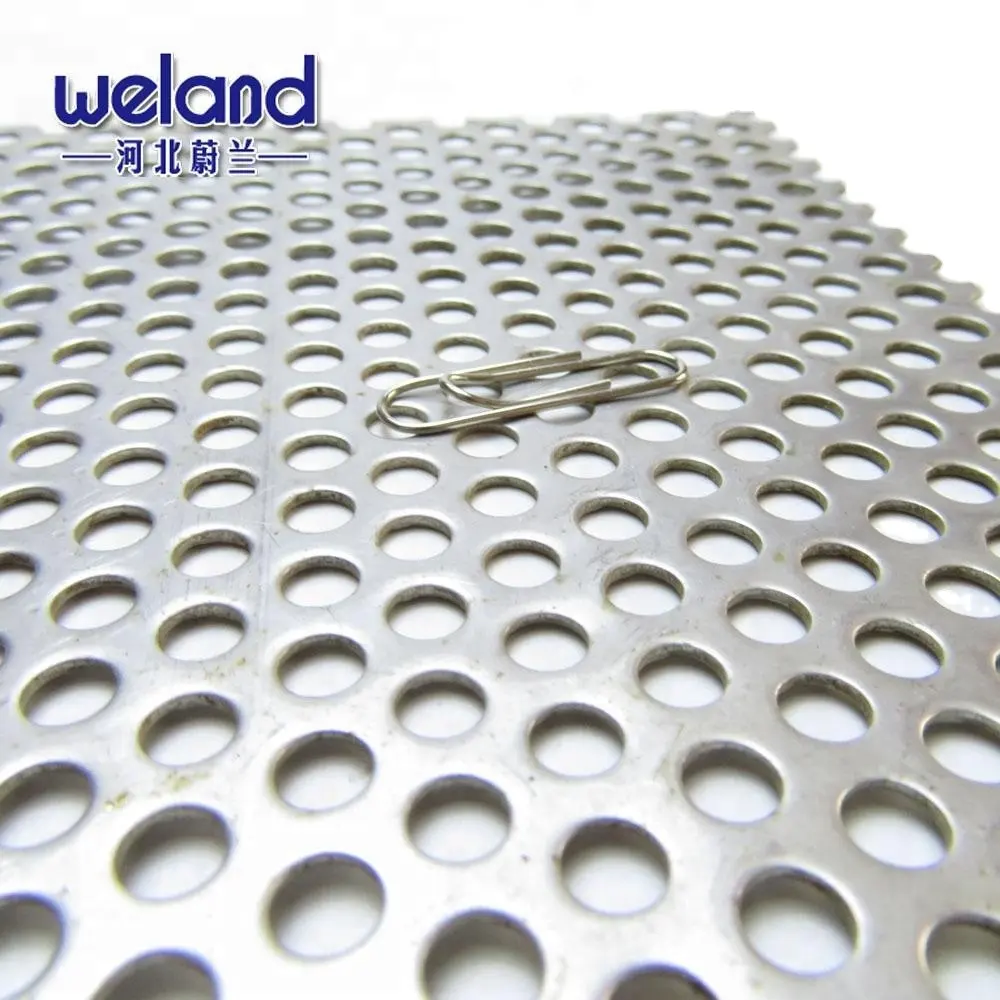 various pattern Stainless steel aluminum 4 x 8ft Perforated Metal Screen