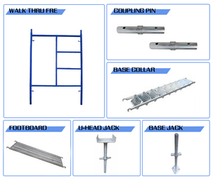 OEM Construction <strong>Ladder</strong> <strong>Frame</strong> Scaffold Lader Type <strong>Frame</strong> <strong>Scaffolding</strong> - Product Image 2