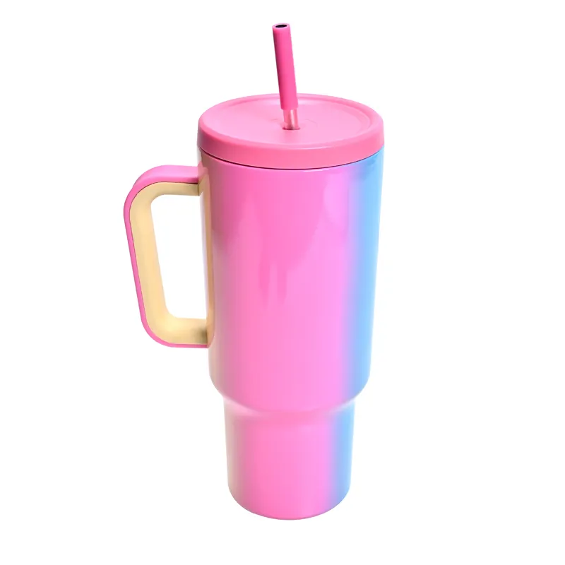2024 New Arrival xe Ice Cup double-layer phích cup 304 xe cup xử lý xe