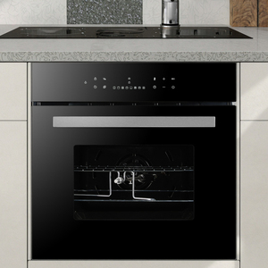 Led hiển thị điện gas Powered Rotisserie lò được xây dựng trong thép không gỉ Lò nướng duy nhất cho nhà nướng khách sạn sử dụng kính đôi - Product Image 5