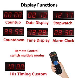 YIZHI 3 pollici 4 cifre LED 10 secondi sfida conto alla rovescia cronometro gioco Timer con pulsante di controllo per il ristorante pasto gratuito - Product Image 5